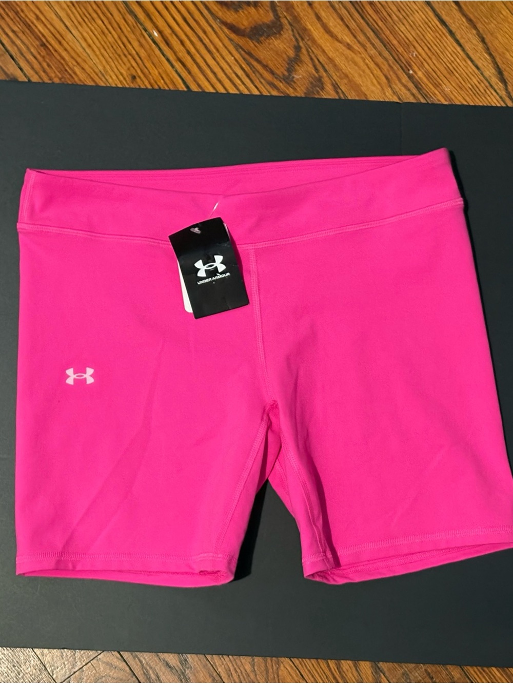 Under Armour Hot Pink Girls' Compression Shorts